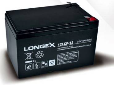 Longex 12LCP-12  12V/13Ah Blei Akku AGM