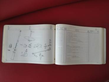 Mercedes truck 395 partslist 2632 K6x4 Ak6x6 body 60023