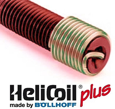 HELICOIL Plus Gewindeeinsätze Nachfüllpackung M5x10 P0,8 metrisch 20 Stück 