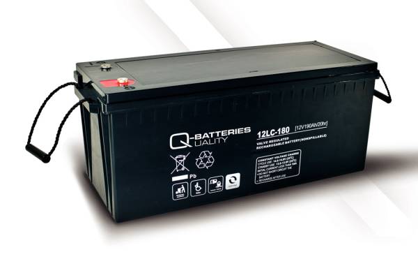 Q-Batteries 12LC-180 - AGM 12V/193Ah