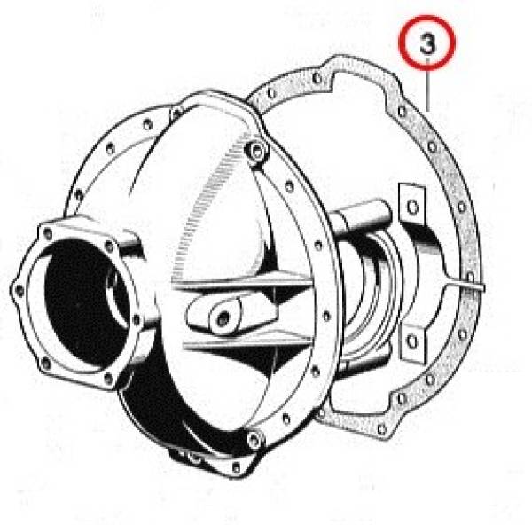 Borgward B555 B4500 Diffrential Dichtung