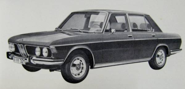 BMW 2500 2800 - Betriebsanleitung 1972