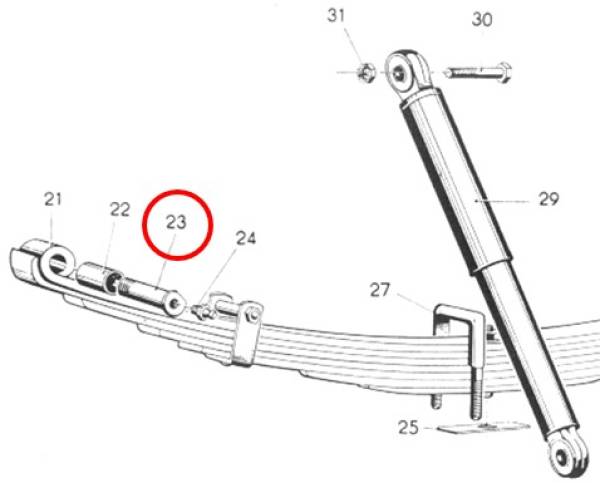 Borgward Vorderachse