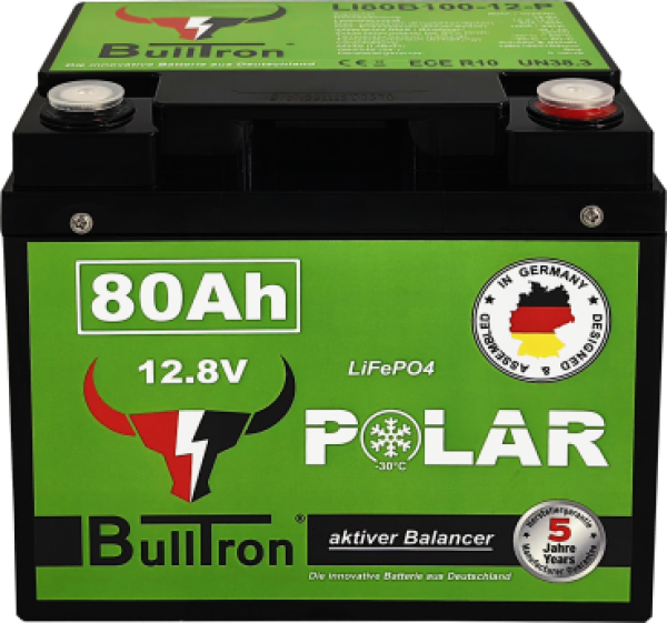 BullTron LiFePO4 Battery 80Ah