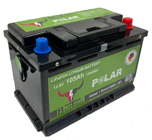 BullTron LiFePO4 Batterie 105Ah