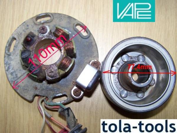 VAPE Zündung Husqvarna CR250