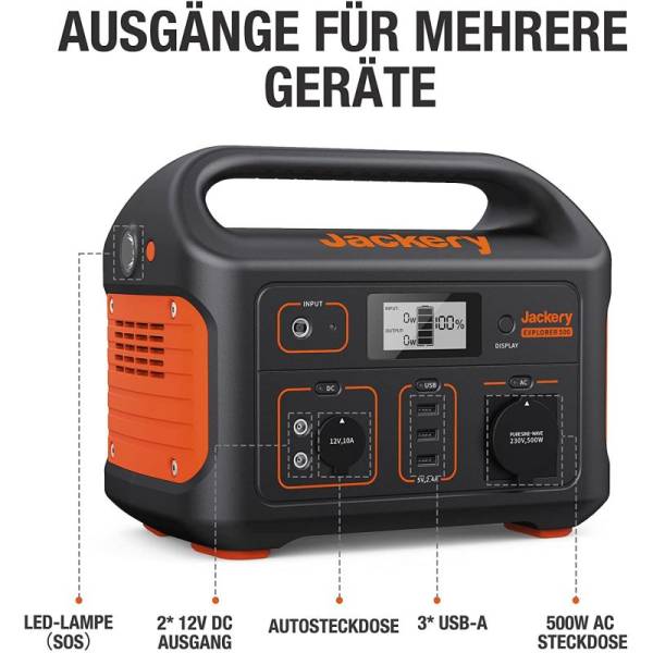 Jackery 500 Portable Power Station