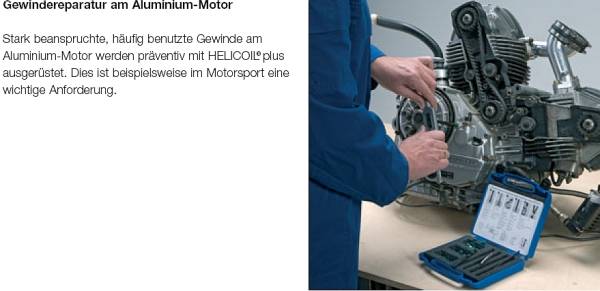 HeliCoil M6 Gewindereparatur Set