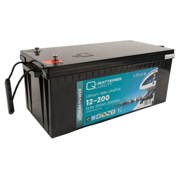 Q-Batteries LiFePO4 Battery 200Ah