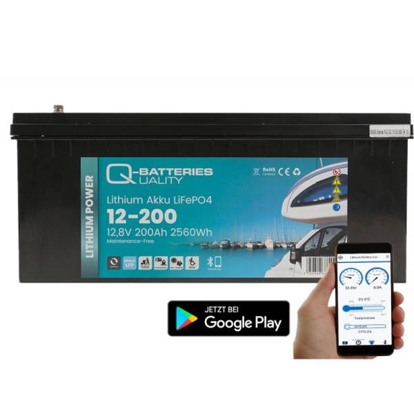 Q-Batteries LiFePO4 Battery 200Ah