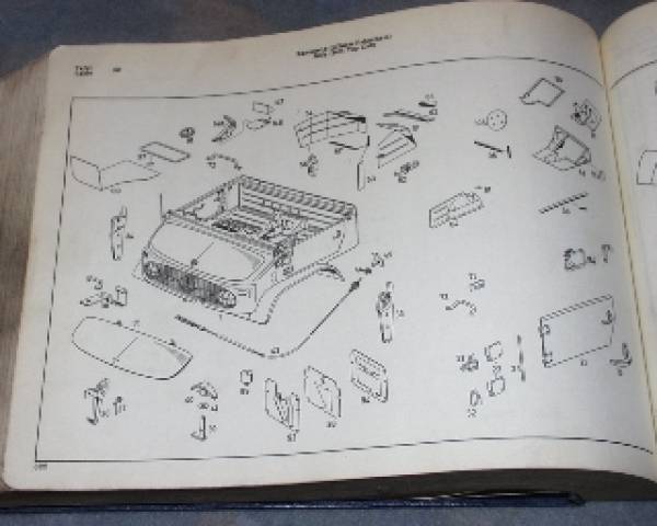 Original Spare Parts List - Unimog-S Type 404 1960ies
