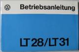 Volkswagen VW LT25 LT31 - Betriebsanleitung