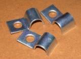 Set of clamps for cabling looms - 1x4